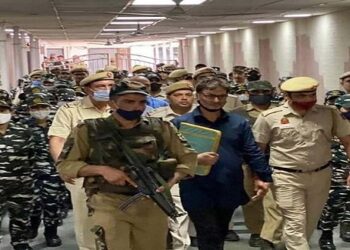 حریت لیڈر یسین ملک بھارتی عدالت میں موجود،، ابھی تک سزا نہ سنائی جا سکی