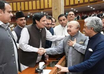 ن لیگ کے امیدوار کو شکست دے کر پی ٹی آئی کے سبطین خان پنجاب اسمبلی کے سپیکر منتخب