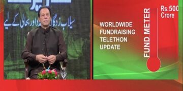 سیلاب ٹیلی تھون:  بیرون ملک پاکستانیوں کا عمران خان سے پانچ ارب روپیہ امداد کا وعدہ