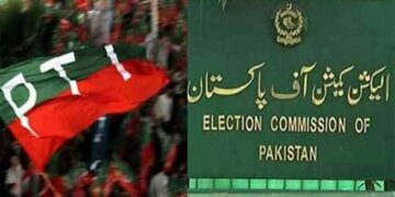 پی ٹی آئی کا الیکشن کیمشن کے فیصلے کو چیلنج کرنے کا اعلان