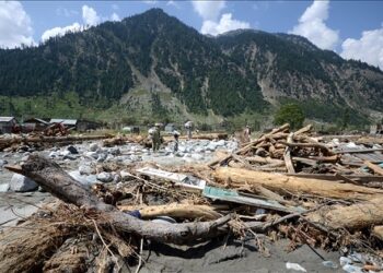 سیلاب سے 12 ہزار کلو میٹر طویل سڑکوں اور 390 پلوں کو نقصان پہنچا