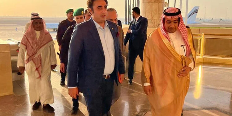 بلاول بھٹو سعودی عرب پہنچ گئے