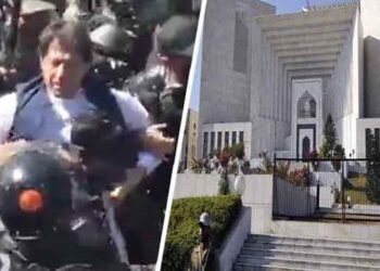عمران خان کو احاطہ عدالت میں گرفتار کرکے نیب نے قانون ہاتھ میں کیوں لیا؟ سپریم کورٹ