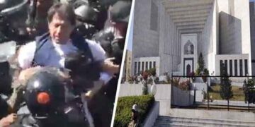 عمران خان کو احاطہ عدالت میں گرفتار کرکے نیب نے قانون ہاتھ میں کیوں لیا؟ سپریم کورٹ