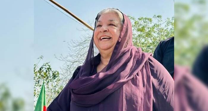 میں پی ٹی آئی نہیں چھوڑوں گی: یاسمین راشد