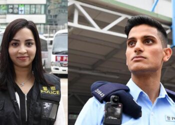 دو پاکستانی نژاد اہلکار ہانگ کانگ پولیس میں فرائض انجام دے رہے ہیں