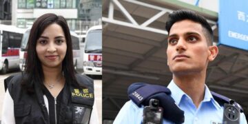 دو پاکستانی نژاد اہلکار ہانگ کانگ پولیس میں فرائض انجام دے رہے ہیں