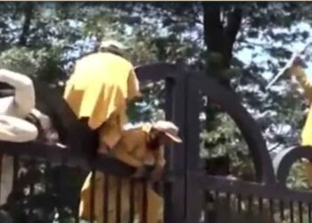 حکمران اتحاد پی ڈی ایم کے کارکنان اسلام آباد کے ریڈ زون میں داخل ہو گئے