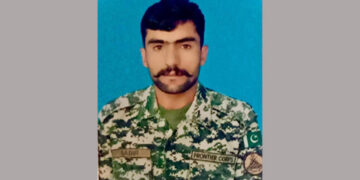 جنوبی وزیرستان کے علاقے لدھا میں دہشت گردوں کی فائرنگ سے لانس نائیک شہید