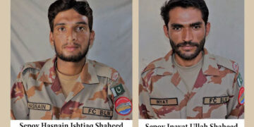 بلوچستان میں  امن دشمن دہشتگردوں کا سکیورٹی فورسز کی چوکی پر حملہ، 2  فوجی جوان شہید