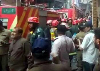 لاہور میں مکان میں آگ لگنے سے دس افراد زندہ جل گئے