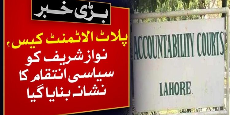 نواز شریف کو سیاسی انتقام کا نشانہ بنایا گیا، نیب عدالت