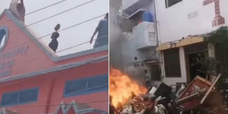 جڑانوالہ میں بلوہ کے الزام میں 100 سے زائد افراد گرفتار